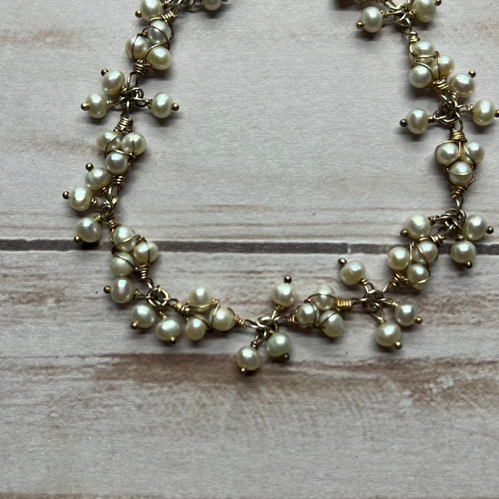 FAUX PEARL BERRY BRACELET main image 0